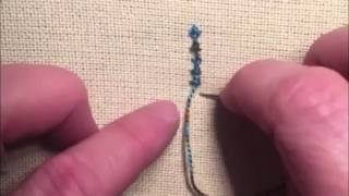 Stitching Society Palestrina Stitch Tutorial by Amy McClellan