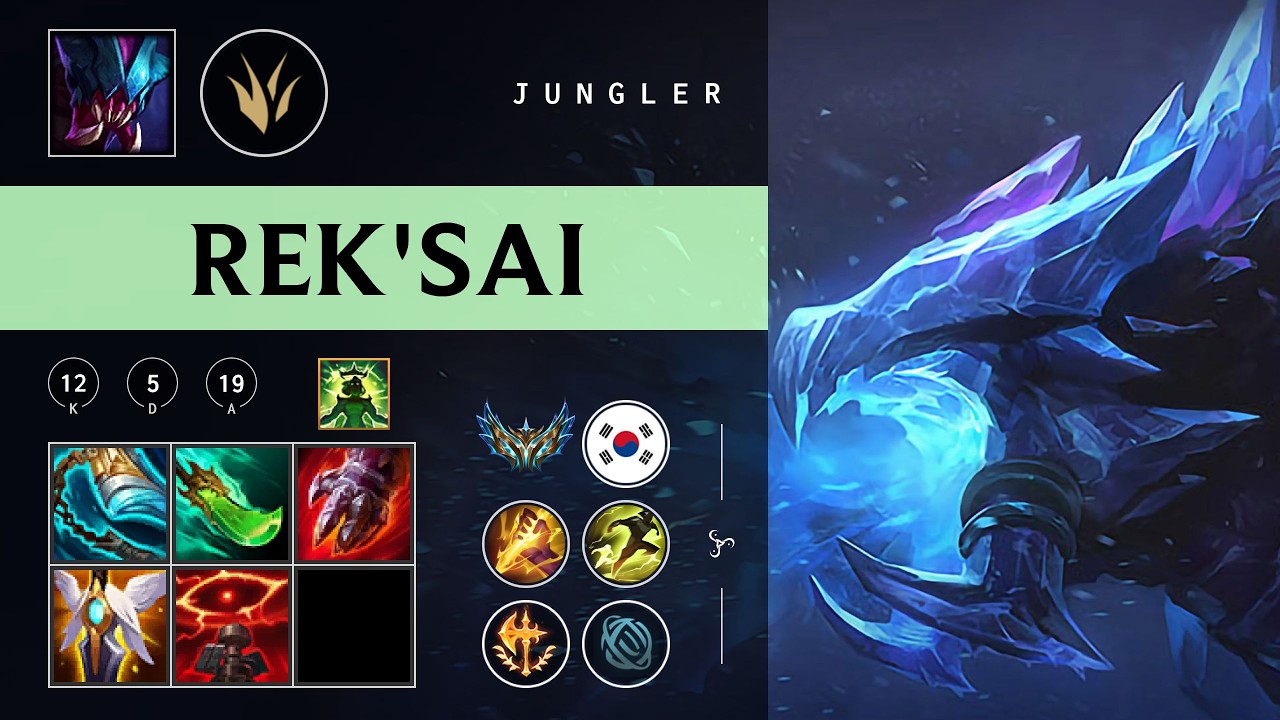 Rek'Sai Jungle vs Sylas - KR Challenger Patch 26.04