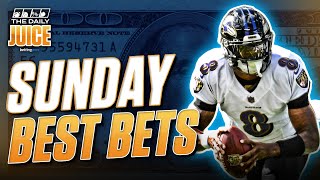 Sunday BEST BETS - NFL Week 1 Predictions 9/11/22 | The Daily Juice Sports Betting Podcast
