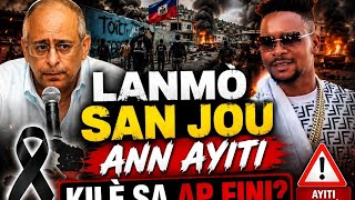 Video Aped Pwan Lari Lanmò 100 Jou Dedouble. Bagay Yo Grav