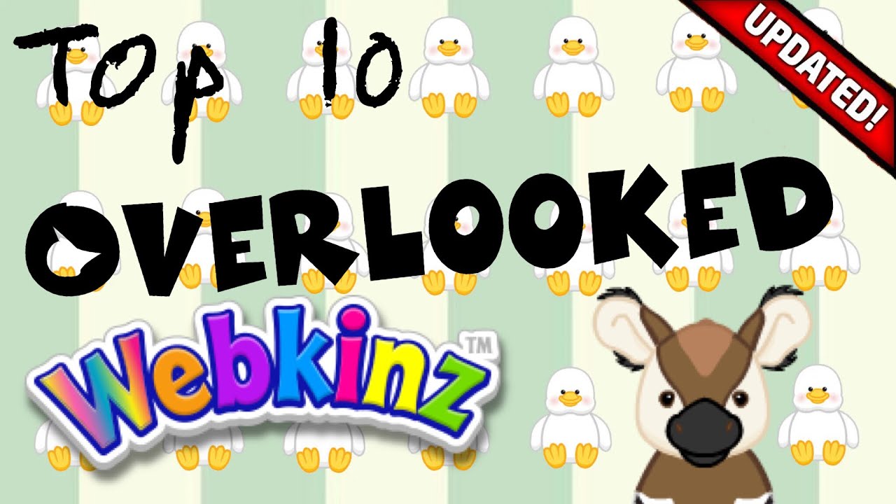 Top 10 OVERLOOKED Webkinz