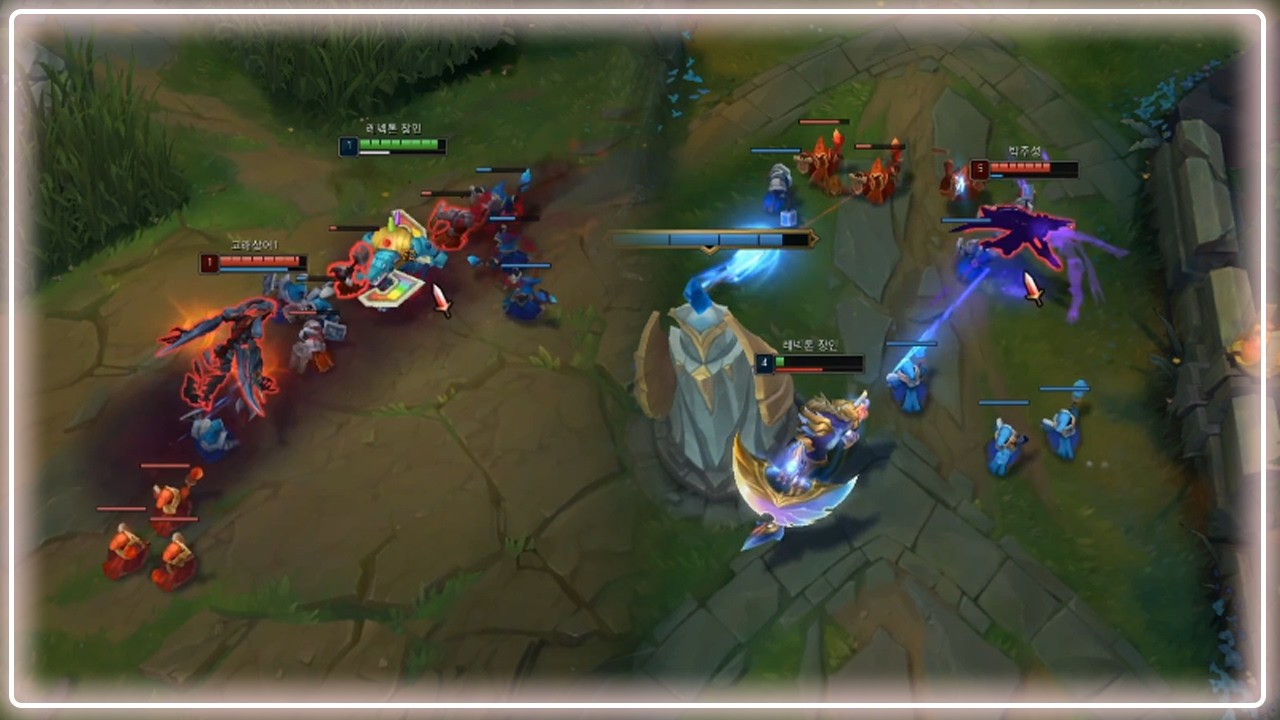 왁왁 레넥톤 VS 탑녹턴 장인과 랭킹1등 탑베인