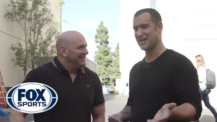 Dana White's reaction to Brock Lesnar's decision to re-sign with WWE