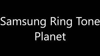 Samsung ringtone - Planet Resimi