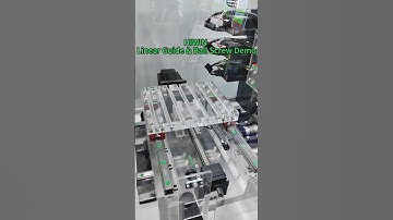HIWIN Motion System Demo | Linear Guide & Ball Screw Back-and-Forth