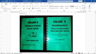 LESSON 8, FINDING THE LCM USING THE DECOMPOSITION METHOD, GRADE 8 MATHEMATICS