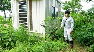 数ヶ月ぶりに来たらキャンプ場が大変な事になってました…