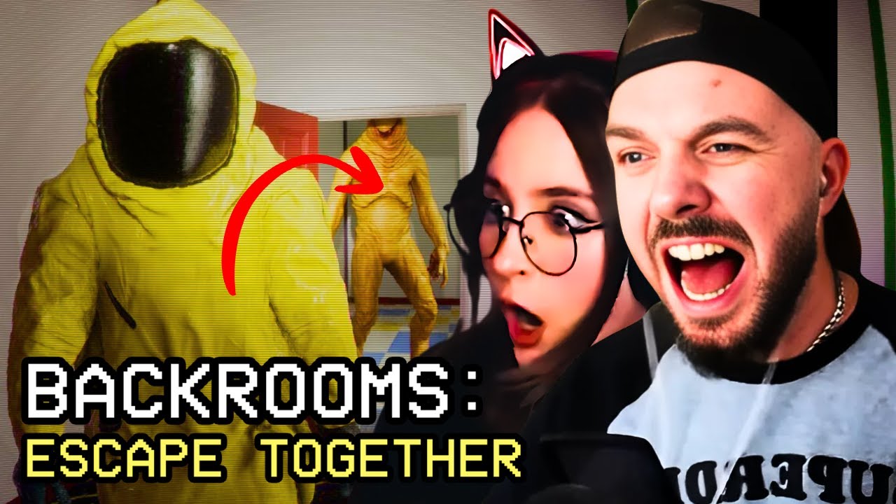 DE RETOUR DANS LES BACKROOMS, CE MONSTRE NOUS A TERRIFIÉS! 🎈 (Backrooms Escape Together)