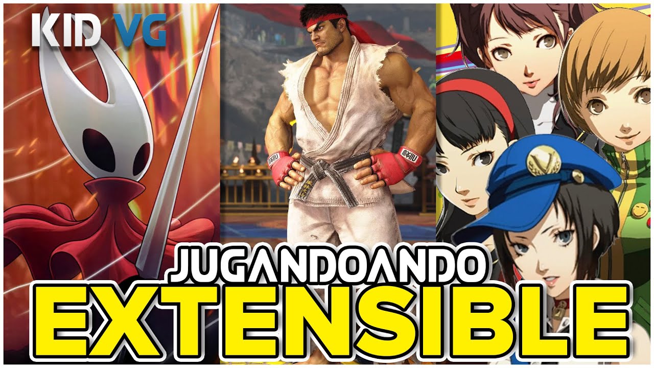 EXTENSIBLE: #Silksong, Street Fighter 6 y Persona 4 Golden en un solo Directo!!!