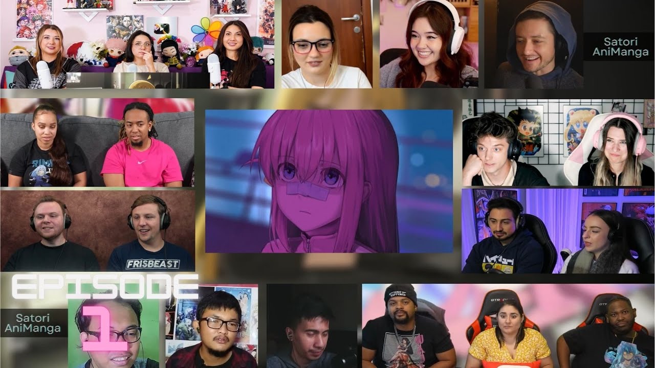 Bocchi The Rock Episode 1 Reaction Mashup