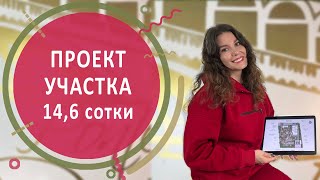 Проект участка 14,6 сотки