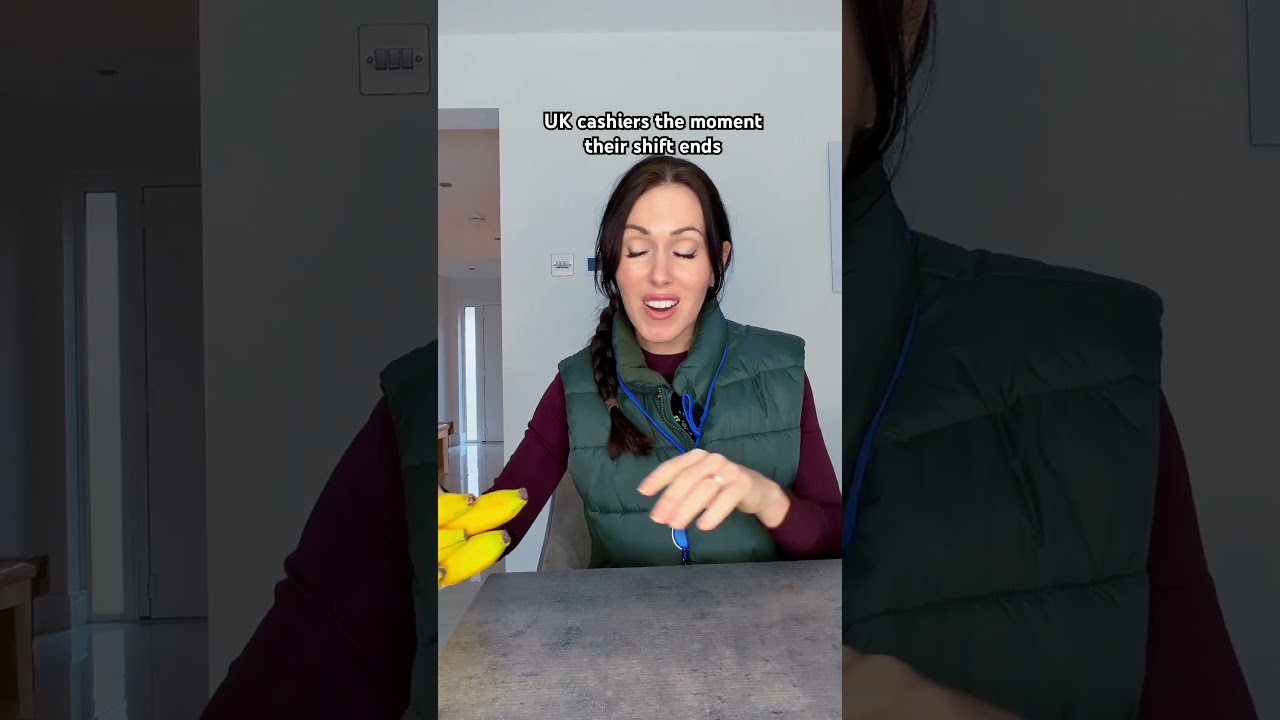 Cashiers the moment their shift ends 😭 
