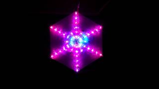 Pixel Strip Snowflake