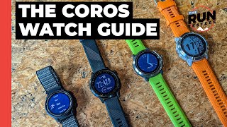 A Guide to COROS Watches | We explain the best COROS GPS watch for all types of runner