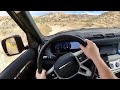2020 Land Rover Defender 110 SE - POV Test Drive (Binaural Audio)