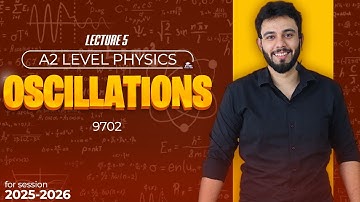 Free & Damped Oscillations Explained | A2 Physics 9702 | Oscillations Lecture 5 | Sir Mahad Amer