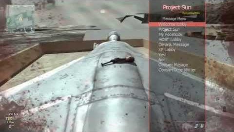 MW3 Project Sun Mod Menu