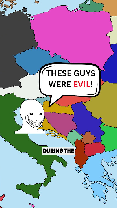 What If Croatia was independent after #ww2 #croatia #yugoslavia #history