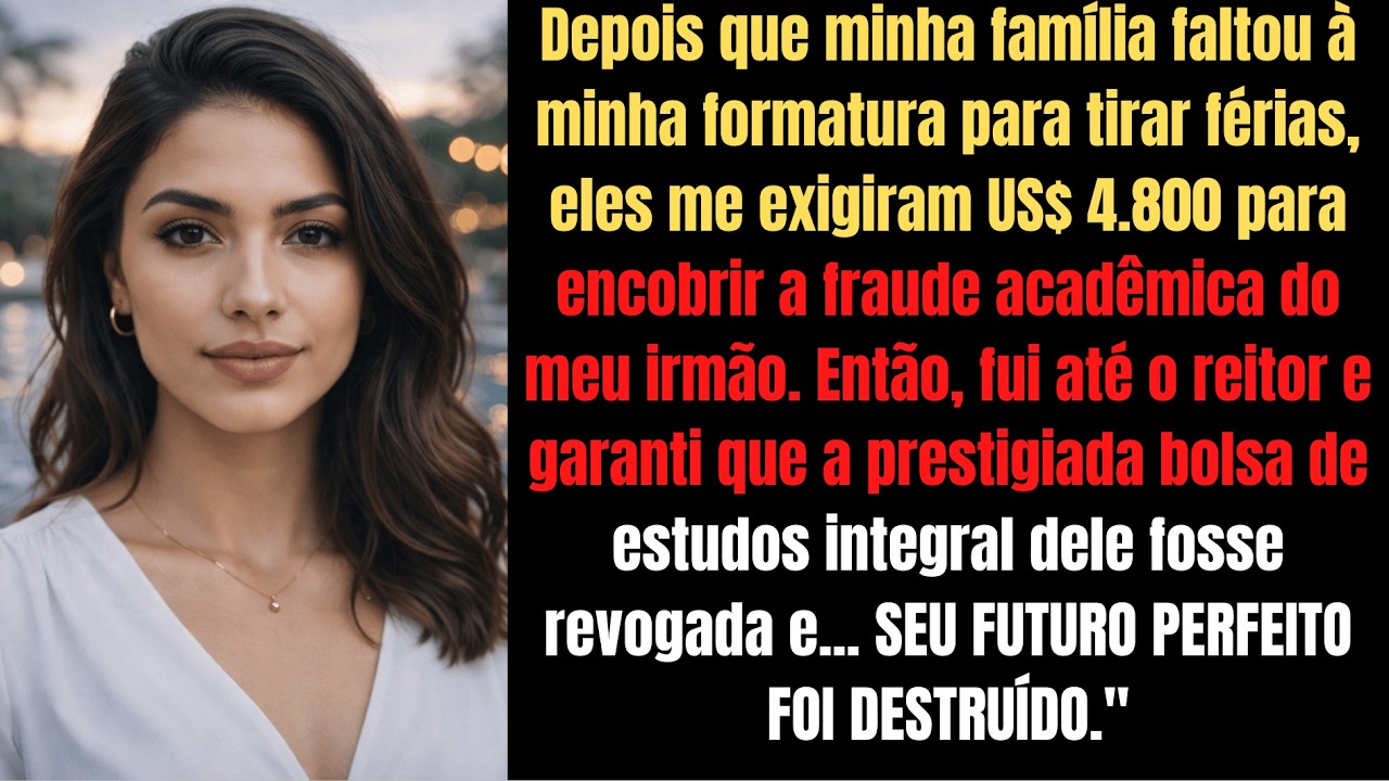 Eles Faltaram na Minha Formatura. Minha Vingança Destruiu o Futuro do Filho Favorito.
