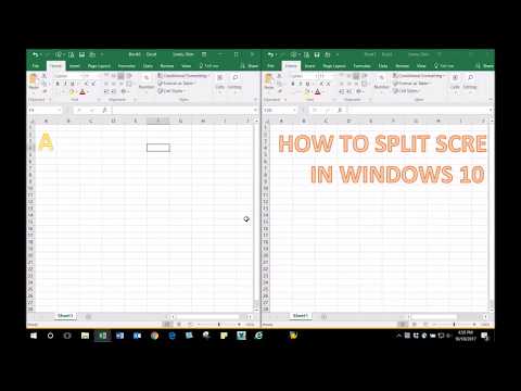 How to split screen into 4 different windows using Windows 10 hqdefault