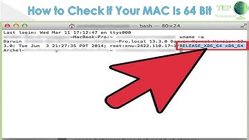 How to Check if Your MAC Is 64 Bit