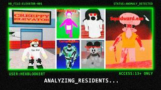 The Creepy Elevator: Full Technical Registry - Floors Documented