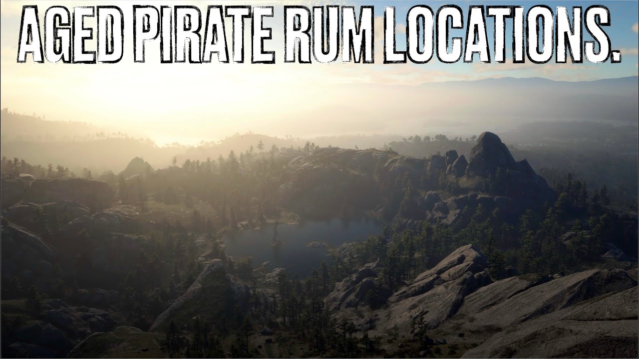 Pirate Rdr2 Red Dead Redemption II. Aged Pirate Rum Locations. - YouTube