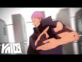 Hakari Vs Kashimo Full Fight Animated Part 1 2 4K