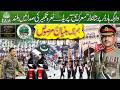 Marka-e-Haq Parade | RANGERS Powerful Bunyan-un-Marsoos Show at Wagah Border |Flag Lowering Ceremony