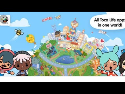 How to add toca life apps in one world and exploring toca life mix