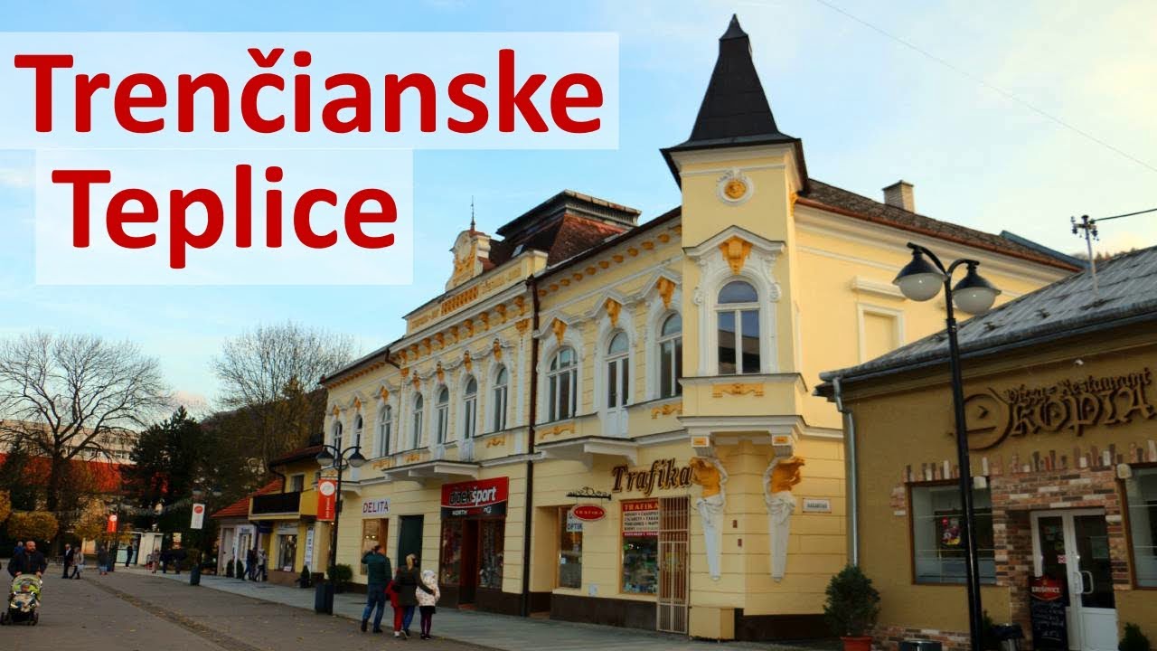 Курорт Тренчанске Теплице - прогулка по городу Trenčianské Teplice