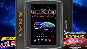 MicroVaders! Preview Edition (Atari Lynx - Songbird Productions)