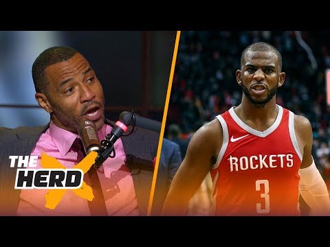 Kenyon Martin on why NBA players don't like Chris Paul, Picks Warriors over Rockets | NBA | THE HERD
