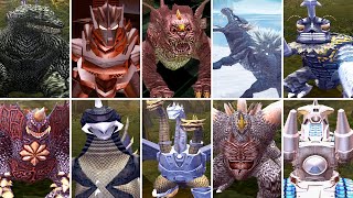 Godzilla: Unleashed - All Monster Intros (PS2)