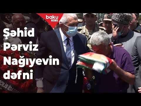 Şəhid Pərviz Nağıyev Tovuzda dəfn olunub - Baku TV