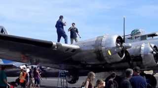 Vintage Warplane Show Chandler Arizona B17 Bomber