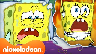 SpongeBob | Tiap Mimpi YANG PERNAH TERJADI di SpongeBob SquarePants 💭 | Nickelodeon Bahasa