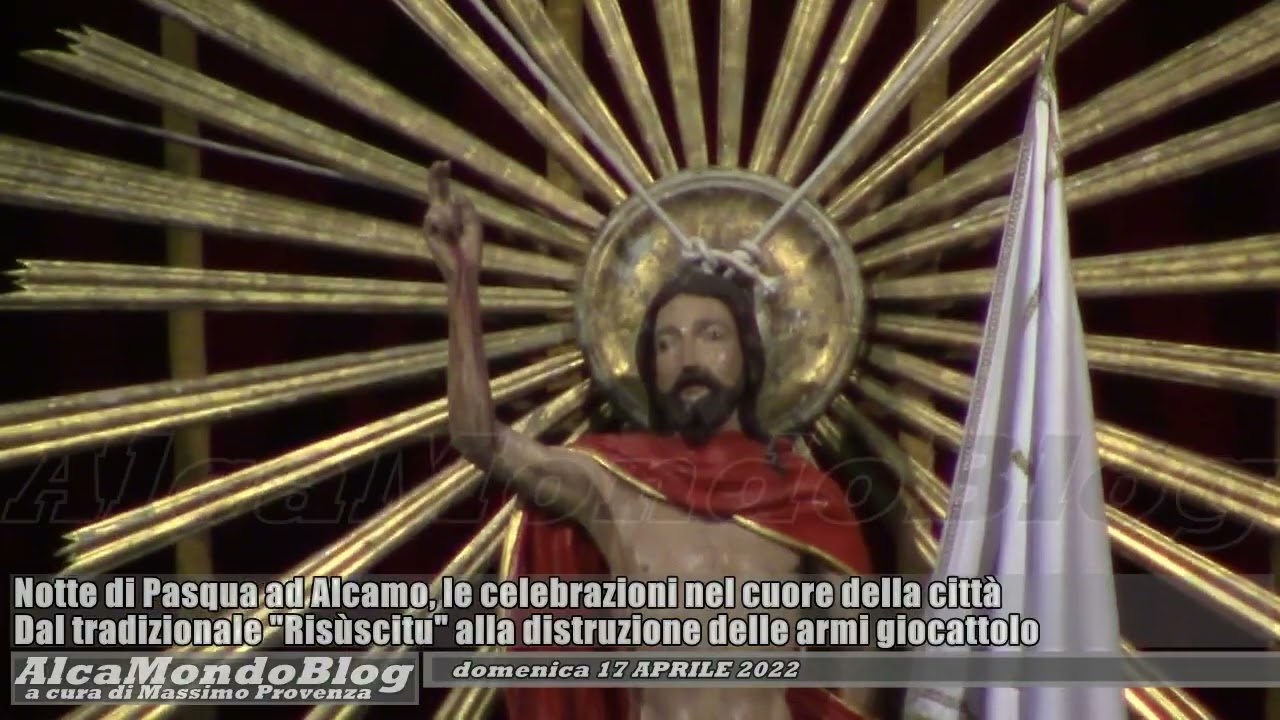 Notte di Pasqua ad Alcamo. Dal tradizionale 