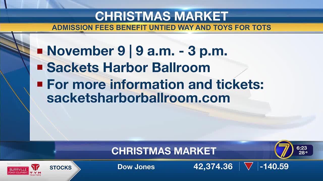 Christmas Market to benefit United Way & Toys for Tots