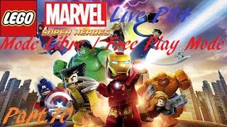 Lego Marvel : Super Heroes - Platinum Ps4 (Free Play Mode) Part.10 screenshot 2
