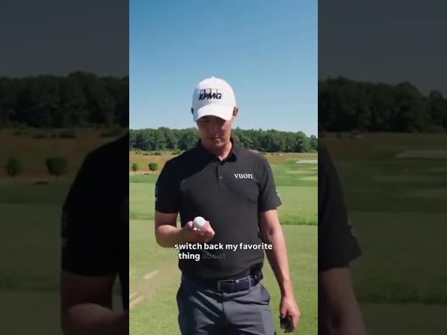 Why Maverick McNealy Plays Pro V1 (and how he marks his Titleist)