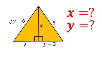 A Good Math Olympiad Geometry Challenge |Math Olympiad Questions |Solve for x, y #geometry  #algebra
