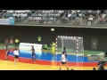 MAH01163 20140807佼成学院女子ー富岡東 ハンドボール大会