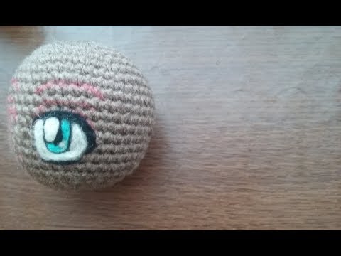 Como agulha sentiu um anime olhos / pt 1 tutorial