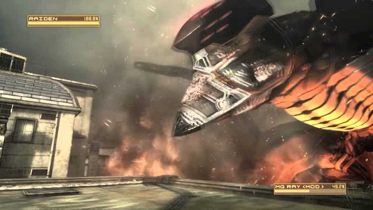 Metal Gear Rising: Metal Gear Ray Boss Fight - Mech Revenge - YouTube