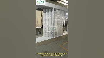 Sliding Floor Sample Display Rack | Custom Wood Flooring Stand from Factory#flooring