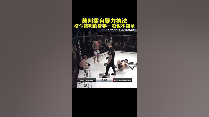 格鬥裁判暴力執法，我的地盤我做主#sports #fighting #shorts