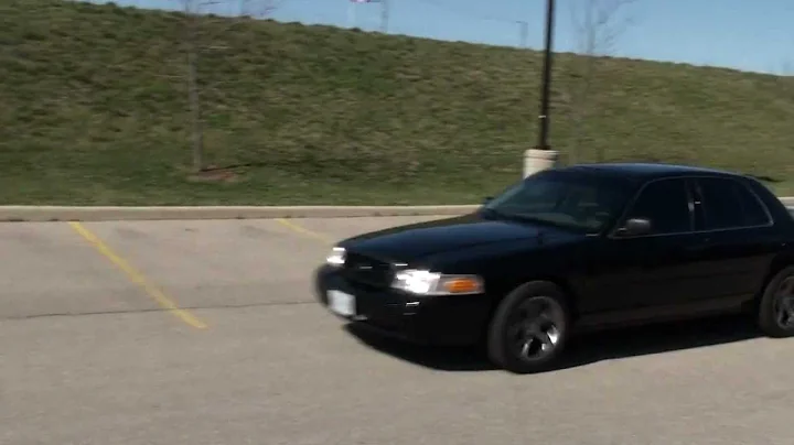 2007 Black Crown Victoria Police Interceptor Drive...