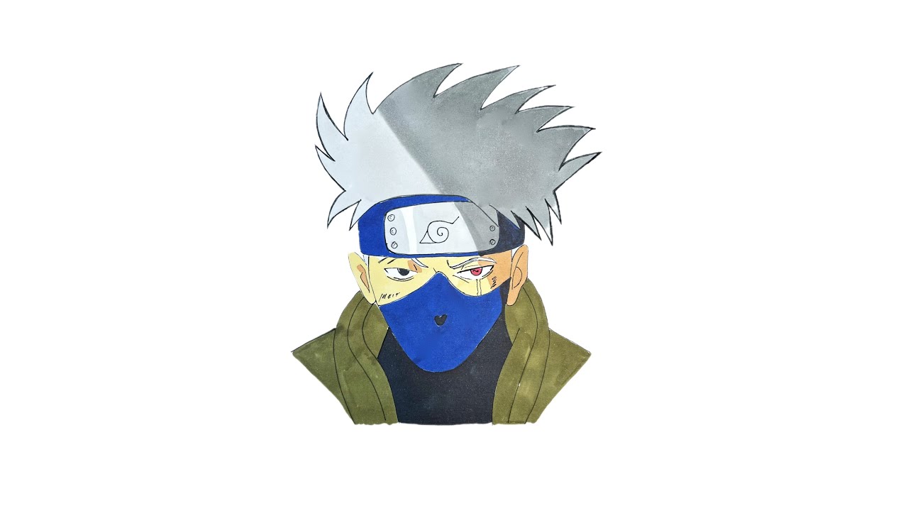 How to Draw Kakashi Hatake – Advance Level of Drawing for Masters - YouTube