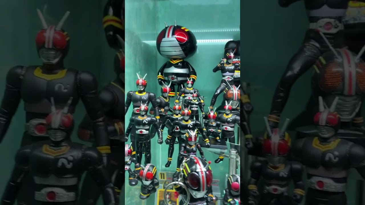 Shadowmoon Mask Rider Masked Rider Black | Shadow Moon Collections - YouTube